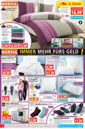 Gazetka promocyjna Norma - Norma - Gazetka - ważna od 17.10 do 17.10.2022 - strona 2 - produkty: asti, batterie, Bau, baumwolle, Bebe, bett, Betten, Betttuch, bettwäsche, bügel, eis, Elan, elle, gin, Hausschuhe, Holz, kissen, kopfkissen, kraft, lautsprecher, LG, mab, mikrofaser, mint, nackenstützkissen, ndk, Plüsch, Pyjama, Radio, reifen, reis, Ria, schuhe, socken, spannbetttuch, Spezi, Spiele, steppbett, tft-farbdisplay, Ti, Tipi, tisch, tuc, tuner, wolle