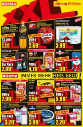 Gazetka promocyjna Norma - Norma - Gazetka - ważna od 17.10 do 17.10.2022 - strona 6 - produkty: Alwa, aufschnitt, Becher, Berger, Birnen, bounty, braten, butter, butterkäse, caramel, cookie, cookies, creme, duschgel, eis, filet, flasche, fleisch, frucht, fruchtsaft, fruchtsaftgetränk, geschnetzeltes, getränk, gouda, himbeer, hot dog, Käse, kasseler, Kasselerbraten, küche, Küchen, küchenrolle, küchenrollen, kühlregal, lack, landkäse, Maasdam, maasdamer, mac, malteser, mango, maracuja, mars, matjes, Matjesfilet, melone, melonen, milky way, mineralwasser, mojito, natur, ndk, pfirsich, regal, saft, salz, schinken, schoko, schwein, schweine, snickers, spitzenqualität, Ti, twix, vita, waffeln, wasser, wein, weine, würstchen, Zelt