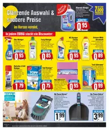 Gazetka promocyjna Edeka - Angebote der Woche - Gazetka - ważna od 30.09 do 30.09.2023 - strona 24 - produkty: backofen, Bad, bürste, Clin, deka, discount, essig, flasche, grill, Heu, kraft, küche, latte, milch, Ofen, recyclingmaterial, reifen, reiniger, Reinigung, Ria, SANTE, schwamm, Spülen, tender, Ti, topf, tuc, wasser, wc-reiniger, weck, zitrone, zitronen