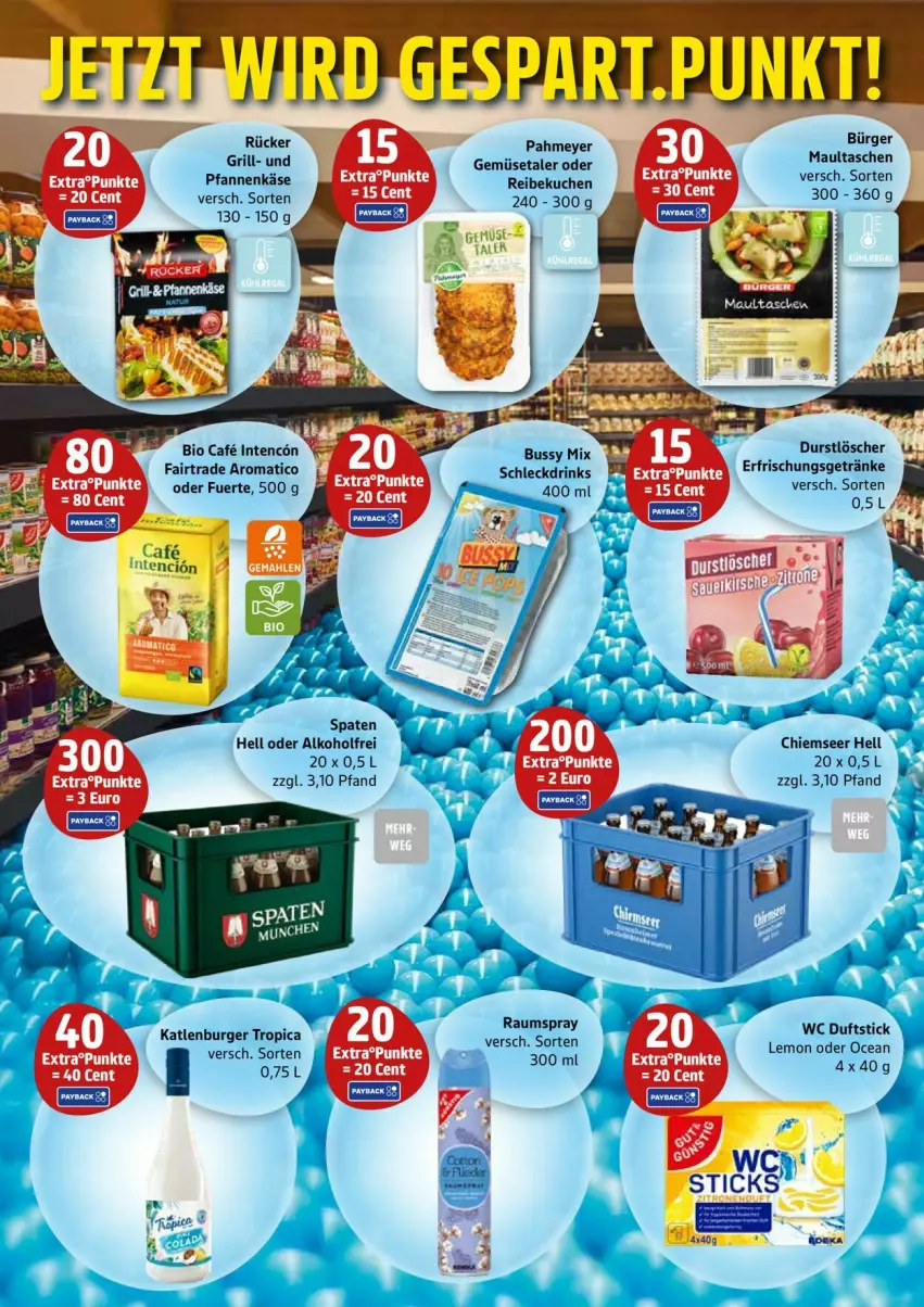 Aktueller Prospekt Edeka - Prospekte - von 16.06 bis 21.06.2025 - strona 24 - produkty: alkohol, bio, burger, drink, drinks, durstlöscher, erfrischungsgetränk, erfrischungsgetränke, getränk, getränke, grill, Käse, katlenburger, kuchen, maultaschen, pfanne, pfannen, pfannenkäse, Spaten, Tasche, taschen, Ti, und gemüse