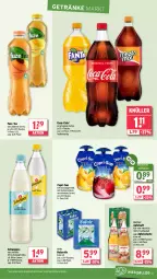 Gazetka promocyjna Wasgau - Gazetka - ważna od 06.04 do 06.04.2024 - strona 23 - produkty: apfel, apfelsaft, Apfelschorle, auer, beutel, bitter lemon, Cap, capri-sun, coca-cola, cola, eis, elle, erfrischungsgetränk, erfrischungsgetränke, flasche, frucht, fuze tea, getränk, getränke, mw-flasche, natur, pet-flasche, reis, rel, saft, schorle, schweppes, Ti, volvic