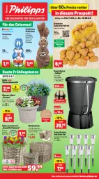 Gazetka promocyjna Thomas Philipps - Gazetka - ważna od 16.03 do 16.03.2024 - strona 1 - produkty: akku, auer, Bau, Bauer, blume, blumen, burger, decke, Deckel, edelstahl, eis, Garten, kartoffel, kartoffeln, korb, Leuchte, leuchten, LG, milch, pflanze, pflanzen, reis, schoko, schokolade, speisekartoffeln, Ti, topf, tragegriff, vollmilch, Zartbitterschokolade