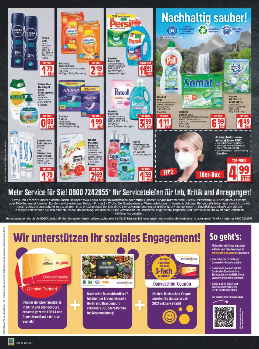 Aktueller Prospekt Edeka - Angebote der Woche - von 28.06 bis 03.07.2021 - strona 20