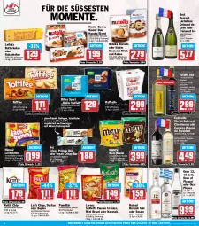Gazetka promocyjna Hit - Wochenprospekt - Gazetka - ważna od 10.01 do 10.01.2026 - strona 12 - produkty: alkohol, beutel, brezel, brut, brut dargent, bugles, butter, butterkeks, cabernet, chardonnay, chips, Corsaire, cracker, crémant de loire, Doritos, eis, ente, entrecôte, flasche, freixenet, frucht, grand sud, hanuta, kakao, keks, kekse, Kinder, kokos, Kollagen, lachgummi, leibniz, lorenz, mandel, merl, merlot, milch, natur, natura, nimm2, nutella, ohne palmöl, ouzo, ouzo 12, raffaello, reis, riegel, ritter, ritter sport, saltletts, salz, sesam, Spezi, Sport, Ti, toffifee, Vegeta, ZTE