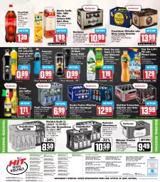 Gazetka promocyjna Hit - Wochenprospekt - Gazetka - ważna od 10.01 do 10.01.2026 - strona 19 - produkty: Afri Cola, Alwa, amecke, angebot, angebote, apfel, Astra, auer, Bad, bier, bio, bitburger, braun, burger, burgwallbronn, coca-cola, cola, corona, deit, drink, eimer, eis, eistee, elle, energy drink, Engel, fisch, flasche, flensburger, franziskaner, fuze tea, glasflasche, hacker pschorr, kellerbier, köstritzer, lack, limo, limonade, Lübecker, mineralwasser, pfanne, Pfanner, pils, premium pils, Rauch, reis, rheinfels quelle, Rockstar, säfte, Spezi, Staatl. Fachingen, steiner, tee, Ti, uhr, volvic, warsteiner, wasser, weissbier, ZTE, zucker