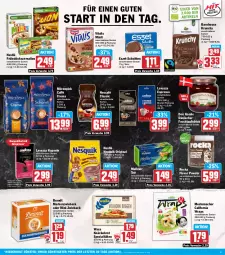 Gazetka promocyjna Hit - Wochenprospekt - Gazetka - ważna od 10.01 do 10.01.2026 - strona 3 - produkty: aufstrich, beutel, bio, brandt, brot, cerealien, den gamle, eis, espresso, frucht, fruchtaufstrich, gin, knäckebrot, lavazza, mac, Markenzwieback, Meßmer, mestemacher, mövenpick, müsli, Nescafé, nespresso, nesquik, nestlé, reis, ritter, schnitten, Spezi, tee, Ti, vita, vitalis, vitalis müsli, wasa, wrap, wraps, ZTE