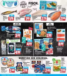Gazetka promocyjna Hit - Wochenprospekt - Gazetka - ważna od 10.01 do 10.01.2026 - strona 7 - produkty: aqua, aus dem kühlregal, bacon, Becher, beutel, bio, braten, eis, escal, filet, filets, fisch, Fisch und Meeresfrüchte, fische, Fischer, fischtheke, fleisch, frischfisch, früchte, grill, Heilbuttfilet, hering, Herings, heringsfilets, ideal zum braten, kühlregal, lachs, lachsfilet, mac, Makrele, meeresfrüchte, merl, Muscheln, natur, Ofen, Pommersche, prawns, Rauch, Räucherlachs, regal, reifen, reis, rel, Ria, ring, rügenwalder, rügenwalder mühle, saft, sauce, Schere, schinken, snack, snacks, Spezi, tee, teewurst, Ti, wasser, wurst, zitrone, zitronen, ZTE