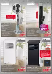 Gazetka promocyjna Selgros - Nonfood - Gazetka - ważna od 22.06 do 22.06.2022 - strona 21 - produkty: auto, eier, Elektro, ente, fenster, gsw, HP, klimagerät, Luftbefeuchter, ring, rum, Schal, schlauch, Spektrum, standventilator, tee, Ti, timer, tisch, ventilator, wasser, wassertank