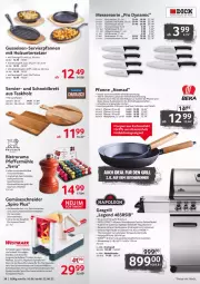 Gazetka promocyjna Selgros - Nonfood - Gazetka - ważna od 22.06 do 22.06.2022 - strona 38 - produkty: abdeckhaube, ACC, braten, brot, edelstahl, eis, elle, fleisch, gasgrill, Geschenktasche, gin, grill, grillfläche, grillrost, gurke, gurken, Holz, küche, Küchen, mac, messer, möhren, paprika, pfanne, pfannen, pfeffer, Pfeffermühle, rama, reis, Ria, Tasche, thermometer, Ti, Tiere, tisch, Untersetzer, weck, wok, Yo, zucchini