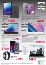 Gazetka promocyjna Selgros - Nonfood - Gazetka - ważna od 22.06 do 22.06.2022 - strona 44 - produkty: adapter, angebot, angebote, Apple, Apple Pencil, Apple Watch, Apple Watch 7, Armband, batterie, beleuchtung, bio, eis, elle, frontkamera, gin, GPS, HDMI, ipad, ipad air, ipad pro, iphone, kamera, Kameras, kopfhörer, LG, mac, macbook, macbook air, macbook pro, Rauch, reis, Sport, ssd, Ti, tisch, usb