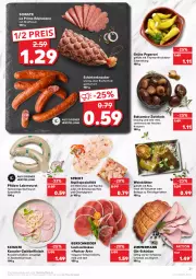 Gazetka promocyjna Kaufland - Gazetka - ważna od 16.03 do 16.03.2022 - strona 21 - produkty: angebot, angebote, balsam, balsamico, buch, champignon, champignons, Edelsalami, eis, fleisch, frischkäse, frischkäsezubereitung, gin, Holz, ilag, Käse, kasseler, knacker, kräuter, kräutern, lachs, lachsschinken, leberwurst, marinade, paprika, peperoni, Peroni, reis, rind, rindfleisch, saft, salami, schinken, schwein, schweine, Schweinelachs, specht, Spezi, Ti, vorspeise, wein, weine, würfel, wurst, zwiebel, zwiebeln