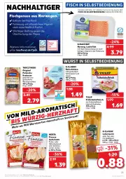 Gazetka promocyjna Kaufland - Gazetka - ważna od 16.03 do 16.03.2022 - strona 23 - produkty: angebot, angebote, auer, aufschnitt, brot, eis, filet, finesse, fisch, fleisch, frühstücksfleisch, gin, hähnchenbrust, herta, herta finesse, Kalbfleisch, krakauer, lachs, lachsfilet, leberwurst, LG, mit kalbfleisch, nuss, pute, rohschinken, rwe, schinken, schwein, schweine, schweinefleisch, Spezi, Ti, tulip, wein, weine, wurst, wurst in selbstbedienung