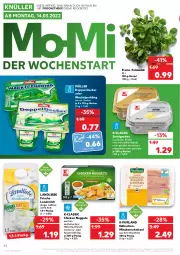 Gazetka promocyjna Kaufland - Gazetka - ważna od 16.03 do 16.03.2022 - strona 44 - produkty: angebot, Becher, beutel, brustfilet, butter, chicken nuggets, chili, curry, decke, dip, eis, feldsalat, filet, fleisch, Hähnchenfleisch, landliebe, landmilch, leine, LG, milch, minutenschnitzel, Müller, nuggets, pudding, purland, rapsöl, salat, salz, schnitzel, Streichzart, Ti, ZTE