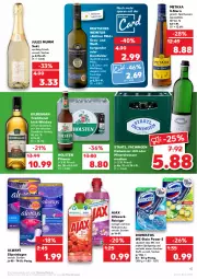 Gazetka promocyjna Kaufland - Gazetka - ważna od 16.03 do 16.03.2022 - strona 47 - produkty: ajax, allzweckreiniger, Alwa, Always, angebot, angebote, burgunder, domestos, dornfelder, frucht, holsten, holsten pilsener, irish whiskey, jules mumm, kilbeggan, LG, Metaxa, mineralwasser, Mineralwasser Medium, mumm, pils, pilsener, qualitätswein, qualitätsweine, reiniger, sekt, slip, slipeinlagen, Spezi, spirituosen, Staatl. Fachingen, Ti, wasser, weck, wein, weine, Weißburgunder, Weißwein, whiskey