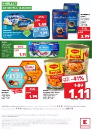 Gazetka promocyjna Kaufland - Gazetka - ważna od 16.03 do 16.03.2022 - strona 48 - produkty: angebot, angebote, bavaria blu, Becher, bergader, bio, bolognese, doppelrahmstufe, eis, elinas, elinas joghurt, ente, erde, feinkost, feinkosttheke, ferrero, Ferrero Küsschen, fisch, fischtheke, fleisch, frucht, honig, joghur, joghurt, joghurt nach, kaffee, Käse, käsetheke, maggi, mövenpick, mövenpick kaffee, nuss, pralinen, ravioli, reis, Ria, spaghetti, spaghetti bolognese, Ti, weichkäse, Weste, wurst, ZTE