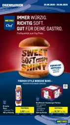 Gazetka promocyjna Metro - Wochen-Angebote Gastro - Gazetka - ważna od 30.08 do 30.08.2025 - strona 14 - produkty: angebot, beutel, burger, cornetto, eis, fleisch, gewürz, hamburger, maultaschen, nero, nuss, pommes, Pommes Frites, reis, rezept, rezepte, rind, rindfleisch, spinat, Tartufo, Tasche, taschen, Ti, tiefpreis
