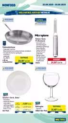 Gazetka promocyjna Metro - Wochen-Angebote Gastro - Gazetka - ważna od 30.08 do 30.08.2025 - strona 20 - produkty: angebot, auer, auto, backofen, ball, beleuchtung, edelstahl, eis, elle, geschirr, herdarten, korb, kraft, Metro, metro gastro, mikrowelle, Ofen, pfanne, reis, Schere, spülmaschinen, teller, Ti, tiefpreis