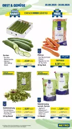 Gazetka promocyjna Metro - Wochen-Angebote Gastro - Gazetka - ważna od 30.08 do 30.08.2025 - strona 9 - produkty: angebot, balsam, balsamico, beutel, brot, butter, dressing, eimer, eis, frischli, gurke, gurken, joghur, joghurt, mac, milch, milram, möhren, mozzarella, obst, pudding, reis, rel, rwe, sac, sahne, salat, salatdressing, schlagsahne, Ti, tiefpreis, tisch