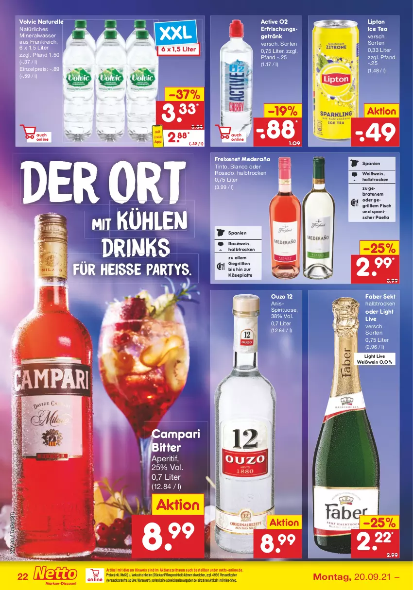 Aktueller Prospekt Netto Marken-Discount - Filial Angebote - von 20.09 bis 25.09.2021 - strona 22