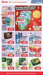 Gazetka promocyjna Famila - Prospekte - Gazetka - ważna od 19.02 do 19.02.2022 - strona 10 - produkty: actimel, actimel drink, almighur, almighurt, auer, aufstrich, bärenmarke, Becher, bio, bourbon, bourbonvanille, brot, brotaufstrich, butter, danone, danone actimel drink, Dr. Oetker, drink, ehrmann, ehrmann almighurt, eier, eis, frucht, fruchtgrütze, grütze, haltbare milch, kakao, Knackige Mousse, kühlregal, milch, monte, mousse, nestlé, Popp, pudding, regal, reis, sahne, Sauerrahm, schlagsahne, snack, Soße, Ti, vanille, weihenstephan, zott, Zott Monte