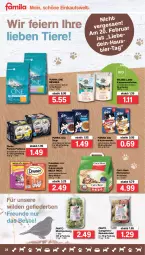 Gazetka promocyjna Famila - Prospekte - Gazetka - ważna od 19.02 do 19.02.2022 - strona 26 - produkty: beutel, dreamies, eier, eis, felix, HP, katzensnack, katzensnacks, klumpstreu, Knödel, Meisenknödel, nassfutter, purina, sheba, snack, snacks, Ti, Tiere, whiskas, Wild