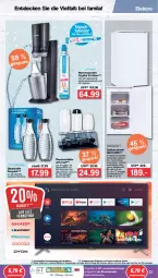 Gazetka promocyjna Famila - Prospekte - Gazetka - ważna od 19.02 do 19.02.2022 - strona 33 - produkty: auer, dauertiefpreis, decke, eis, Elektro, elle, fernseher, flasche, gefrierschrank, glaskaraffe, Karaffe, LG, passend für alle, pet-flasche, pet-flaschen, reis, Schrank, schubladen, spülmaschinen, teller, Ti, tiefpreis, türanschlag wechselbar, wasser, wassersprudler