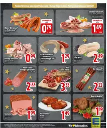 Gazetka promocyjna Edeka - Prospekte - Gazetka - ważna od 28.12 do 28.12.2024 - strona 17 - produkty: aufschnitt, bier, braten, debrecziner, eis, ente, fleisch, leberwurst, mac, Rauch, salami, schwein, schweine, schweinefleisch, Sport, tee, Ti, Trüffel, wein, weine, wurst