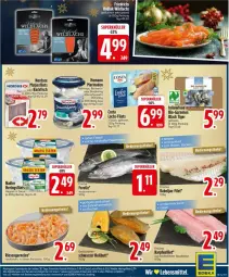 Gazetka promocyjna Edeka - Prospekte - Gazetka - ważna od 28.12 do 28.12.2024 - strona 19 - produkty: aioli, aqua, backfisch, Becher, bio, braten, deka, elle, filet, filets, fisch, forelle, garnelen, hering, Herings, heringsfilets, homann, lachs, lack, marinade, matjes, Matjesfilet, matjesfilets, nadler, Nordsee, rel, riesengarnelen, ring, sahne, sauce, Ti, trolli