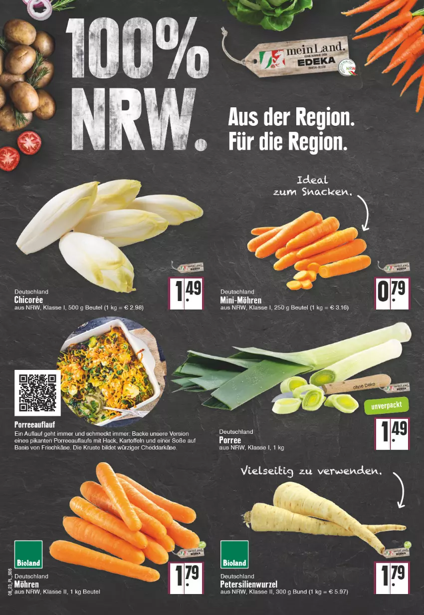 Aktueller Prospekt E Center - Angebote der Woche - von 20.02 bis 25.02.2023 - strona 6 - produkty: beutel, bio, bioland, cheddar, frischkäse, kartoffel, kartoffeln, Käse, Mini-Möhren, möhren, petersilie, rwe, snack, Soße, Ti