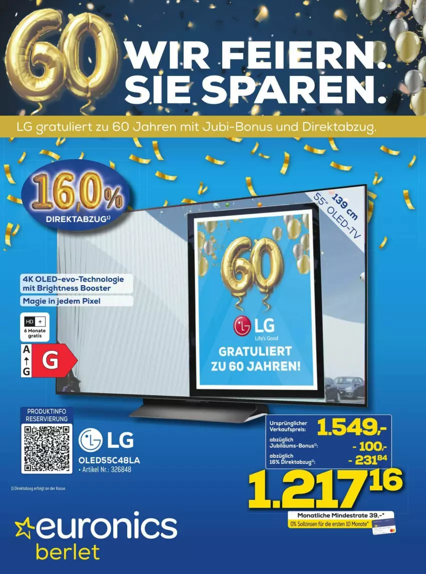 Aktueller Prospekt Euronics - Prospekte - von 21.09 bis 27.09.2024 - strona 1 - produkty: Ti