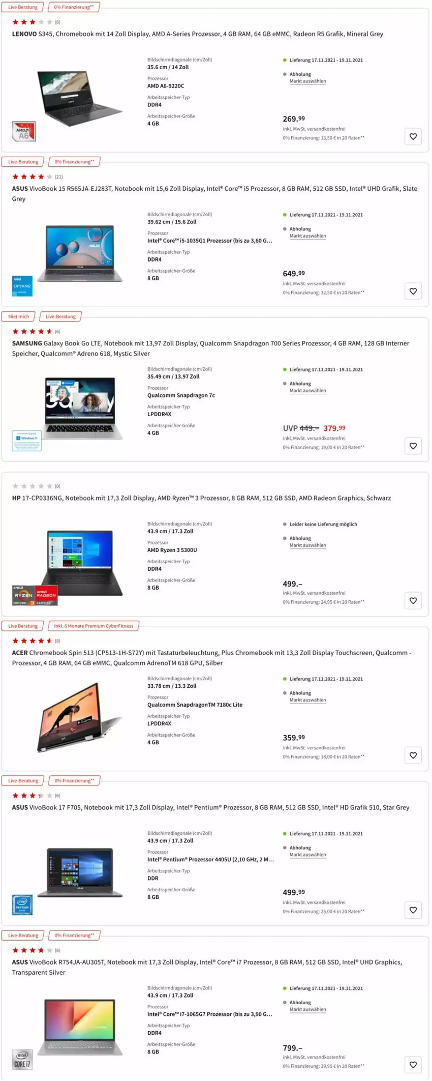 Aktueller Prospekt Media Markt - Prospekte - von 16.11 bis 30.11.2021 - strona 9