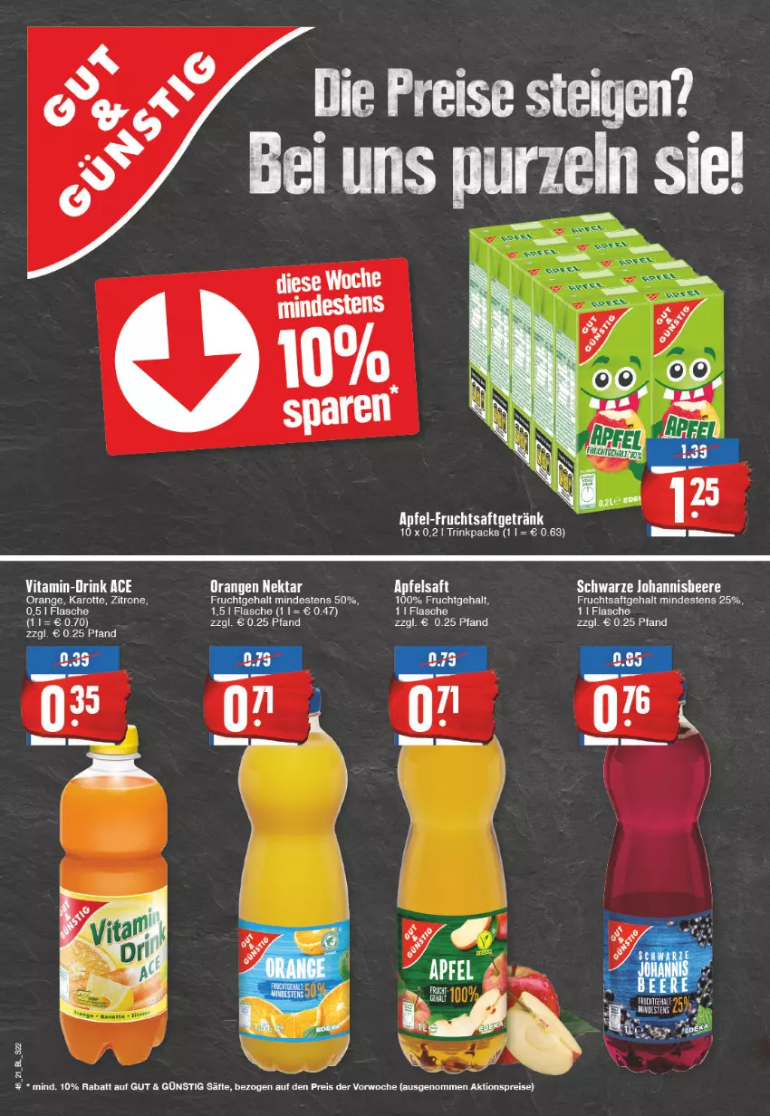 Aktueller Prospekt Edeka - Angebote der Woche - von 15.11 bis 20.11.2021 - strona 22