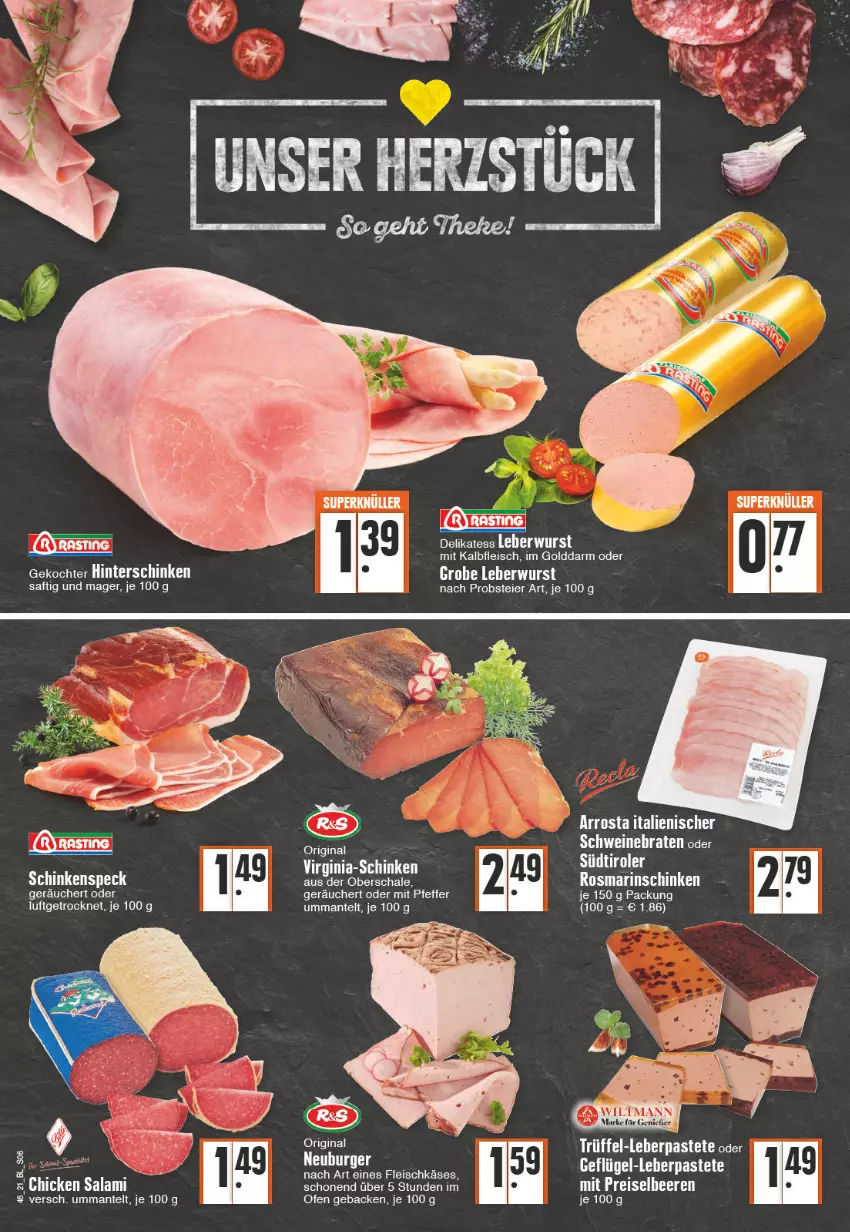 Aktueller Prospekt Edeka - Angebote der Woche - von 15.11 bis 20.11.2021 - strona 6