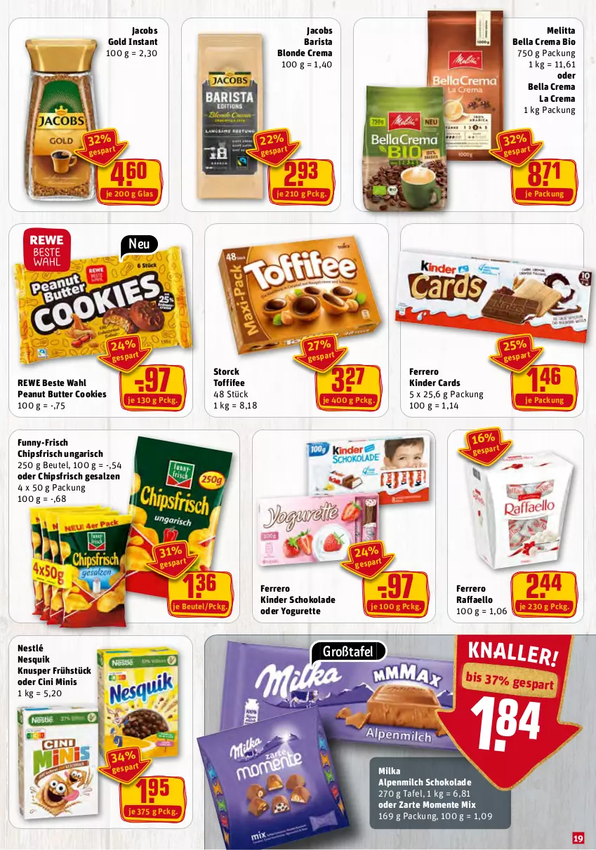 Aktueller Prospekt Rewe - Diese Woche im Angebot! - von 24.08 bis 29.08.2020 - strona 19