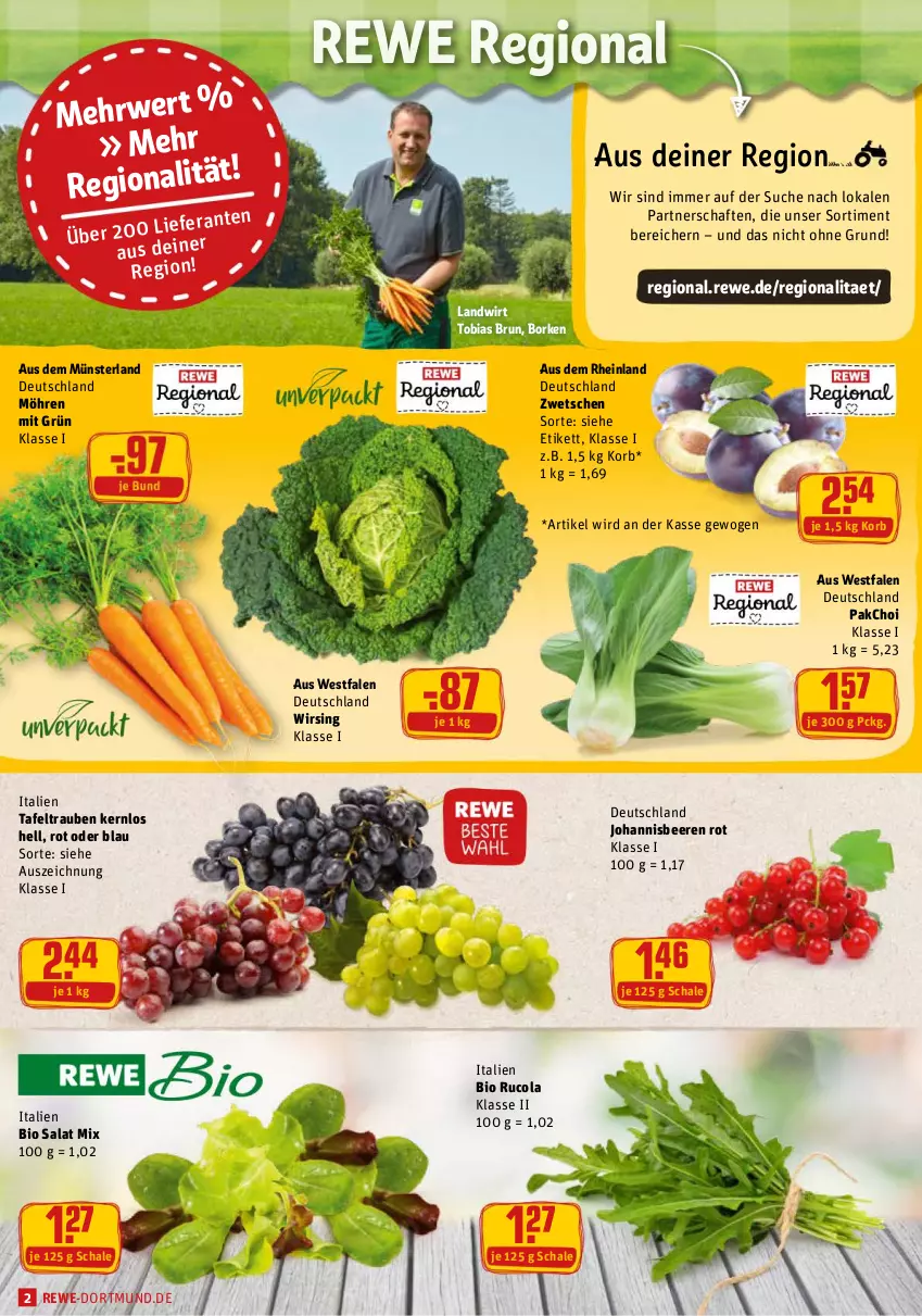 Aktueller Prospekt Rewe - Diese Woche im Angebot! - von 24.08 bis 29.08.2020 - strona 2