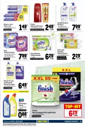 Gazetka promocyjna Metro - Food - Gazetka - ważna od 05.10 do 05.10.2022 - strona 19 - produkty: allzweckreiniger, blend-a-med, Cap, cottonelle, creme, eier, eis, elle, elvital, feuchtes toilettenpapier, Finish, flasche, geschirr, geschirrspülmittel, kosmetik, mac, Meister, meister proper, Metro, Palette, papier, reiniger, ring, shampoo, spülmittel, spülung, Ti, toilettenpapier, vita, vollwaschmittel, waschmittel, weck, xxl-packung, zahncreme, zewa