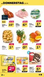 Gazetka promocyjna Netto - Woche 51 - Gazetka - ważna od 24.12 do 24.12.2022 - strona 26 - produkty: actimel, beste butter, bresso, brustfilet, butter, coppenrath, danone, eis, filet, filets, frau antje, Frische Hähnchen, frischkäse, hähnchenbrust, hähnchenbrustfilet, kartoffel, kartoffeln, Käse, kasseler, mango, Meister, natur, rind, speisekartoffeln, suppe, suppen, Ti, torte