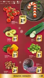 Gazetka promocyjna Netto - Woche 51 - Gazetka - ważna od 24.12 do 24.12.2022 - strona 3 - produkty: avocado, cocktail, gurke, paprika, rispentomaten, rosen, Rosenkohl, rotkohl, tomate, tomaten