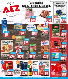 Gazetka promocyjna Aez - Prospekte - Gazetka - ważna od 10.02 do 10.02.2024 - strona 1 - produkty: Becher, beere, beeren, beutel, brut, buch, butter, chips, cola, crunchips, ecco, eis, ferrero, flasche, französischer weichkäse, frische milch, géramont, glasflasche, hacker pschorr, heidelbeere, heidelbeeren, Holz, joghur, joghurt, kaffee, kaffeepads, Käse, knorr, knorr fix, kuchen, kühlschrank, lorenz, lorenz crunchips, lyoner, meggle, Meister, melitta, milch, müsli, natur, nuss, obst, Pfannkuchen, philadelphia, pizza, prosecco, puma, pute, putenschnitzel, reis, ring, ritter, ritter sport, saft, sahne, Sahnejoghurt, salat, salate, schnitzel, Schrank, senseo, Sport, spumante, Streichzart, Ti, valdo, vita, vitalis, vitalis müsli, wagner, weichkäse, weihenstephan, Yo, zott, ZTE