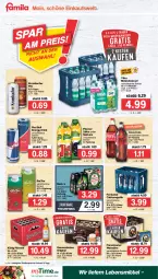 Gazetka promocyjna Famila - Prospekte - Gazetka - ważna od 20.08 do 20.08.2022 - strona 20 - produkty: Alwa, bier, BraTee, Calcium, coca-cola, cola, drink, eis, elle, energy drink, flasche, Forstetal, franziskaner, gin, grevensteiner, könig pilsener, krombache, krombacher, krombacher pils, lebensmittel, mineralwasser, Nektar, pfanne, Pfanner, pils, pilsener, red bull, reis, säfte, steiner, tee, Ti, vilsa, wasser, weissbier, ZTE