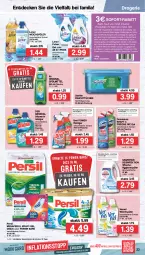 Gazetka promocyjna Famila - Prospekte - Gazetka - ważna od 20.08 do 20.08.2022 - strona 23 - produkty: bio, biozidprodukte, Bref, bref power, coupon, coupons, decke, Desinfektion, domestos, eis, erde, feuchttücher, flasche, gin, hygienespüler, kraft, lenor, lenor weichspüler, megaperls, persil, Pods, Rauch, reiniger, reis, rwe, sagrotan, sofort-rabatt, spülmittel, swiffer, Ti, tücher, vernel, weck, weichspüler, ZTE