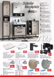 Gazetka promocyjna Bauhaus - Prospekte - Gazetka - ważna od 01.04 do 01.04.2023 - strona 44 - produkty: ACC, accessoires, armatur, auto, Bad, Badmöbel, Badregal, Becher, Behälter, beleuchtung, bürste, bürsten, dekoration, elle, erde, garnitur, handtuch, Handtuchhalter, hängeschrank, HP, möbel, regal, Reinigung, rel, Schal, Schale, schläuche, Schrank, schubladen, Seife, seifenspender, spiegel, spiegelschrank, Ti, tisch, tuc, unterschrank, Waschplatz, waschtisch, waschtischarmatur, wc-sitz