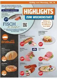 Gazetka promocyjna Vmarkt - Prospekte - Gazetka - ważna od 24.09 do 24.09.2025 - strona 26 - produkty: angebot, angebote, aqua, auer, Bau, bolognese, braten, brot, eis, elle, fisch, fleisch, frischfisch, gewürz, je 500-g-brot, kartoffel, kartoffeln, Käse, küche, Küchen, lasagne, mac, mehl, natur, Omep, paprika, rezept, Saibling, salami, schinken, schwein, schweine, schweinefleisch, sesam, Spezi, Sport, teller, Ti, wein, weine, weizenmehl
