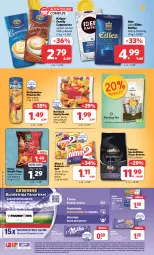 Gazetka promocyjna Combi - Prospekte - Gazetka - ważna od 20.01 do 20.01.2024 - strona 19 - produkty: beutel, bio, bohne, bohnen, bonbons, Cap, cappuccino, chips, cin, de beukelaer, eis, erde, Fanartikel, gewinnspiel, gin, gutschein, kaffee, krüger, lavazza, milka, milka schokolade, mondelez, Nimm 2, prinzenrolle, reis, rwe, schoko, schokolade, Spezi, Sport, tee, Ti, ZTE