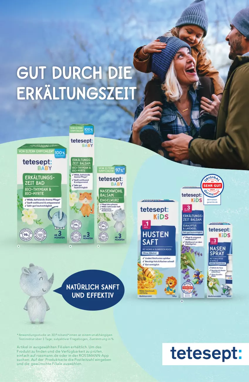 Aktueller Prospekt Rossmann - Prospekte - von 24.11.2025 bis 13.03.2026 - strona 7 - produkty: Erkältungs, leitz, roba, Ti