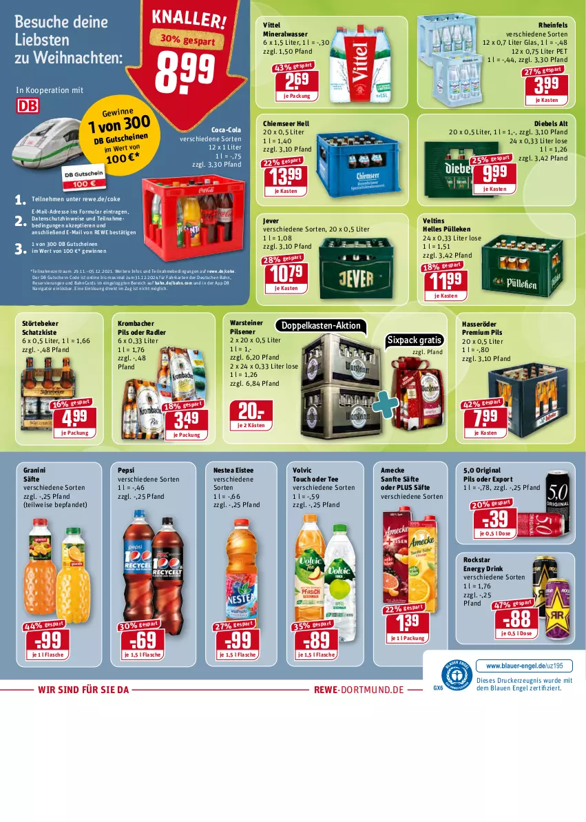 Aktueller Prospekt Rewe - Prospekte - von 29.11 bis 04.12.2021 - strona 24