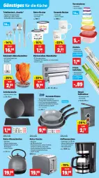 Gazetka promocyjna Thomas Philipps - Gazetka - ważna od 31.05 do 31.05.2025 - strona 13 - produkty: backofen, Becher, besteck, Bodenplatte, brot, decke, Deckel, edelstahl, frischhaltefolie, gabel, gewürz, grill, herdarten, hochglanz, kaffee, kaffeemaschine, Kocher, küche, kuchen, Küchen, küchenrolle, küchenrollen, latte, LG, Löffel, messer, Ofen, pfanne, Schal, Schale, Schütze, Ti, toast, toaster, wasser, wasserkocher, WICK