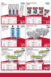 Gazetka promocyjna Selgros - Staffelpreise - Gazetka - ważna od 05.03 do 05.03.2025 - strona 6 - produkty: adapter, anzünder, Behälter, decke, Deckel, edelstahl, eis, elle, erde, Feuerzeug, Kocher, Lampe, reis, Speisebehälter, Ti, wasser, Yo