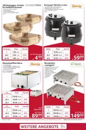 Gazetka promocyjna Selgros - Staffelpreise - Gazetka - ważna od 05.03 do 05.03.2025 - strona 7 - produkty: Bad, Behälter, edelstahl, eis, erde, fritteuse, gourmetmaxx, grill, grillfläche, grillrost, Heißluftfritteuse, lamm, papier, pfanne, piezo-zündung, reis, Schal, Schale, schlauch, Schütze, suppe, suppen, thermostat, Ti, tisch, topf, wasser, wurst