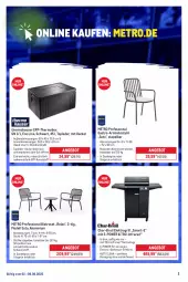 Gazetka promocyjna Metro - Online: Wochen-Angebote - Gazetka - ważna od 08.06 do 08.06.2025 - strona 2 - produkty: angebot, armlehnstuhl, auto, barbecue, char-broil, decke, Deckel, dell, Elektro, grill, LG, Metro, Mode, Reinigung, rel, saft, stuhl, Stühl, Ti, tisch, Toplader